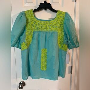 Embroidered J.Marie Top! NWT